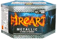 FireArt Metallic batteri 61 skud