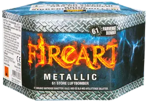 FireArt Metallic batteri 61 skud