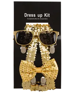 Nyårs accessoarer i guld