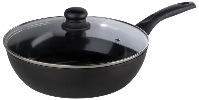 Sauteuse med lock 28 cm