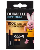 Duracell Optimum AAA 4-pack