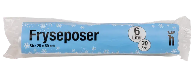 Frysepose 6 L 30 stk.