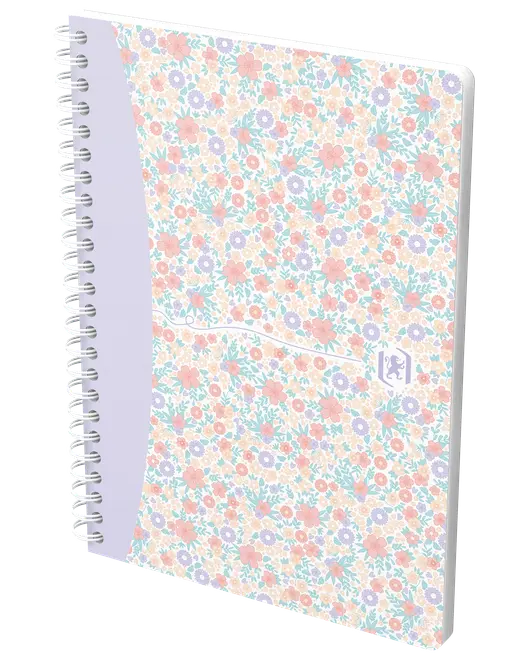 Oxford Floral A5 Linjerat