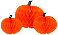 Halloween pumpor 3-pack