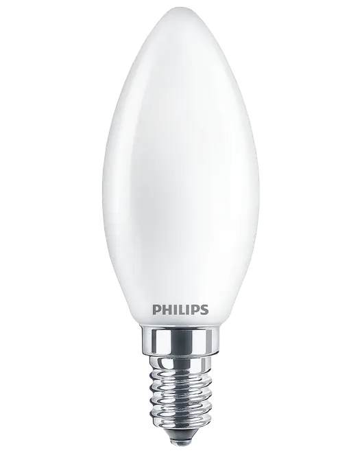 LED-kronlampa 4,3W E14 B35 2-pack