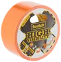 Scotch High Visibility tape, orange, 25m x 48mm rulle. Mellem styrke, velegnet til markering og sikkerhed. Holdbar, synlig og nem at se. 3M mærke.
