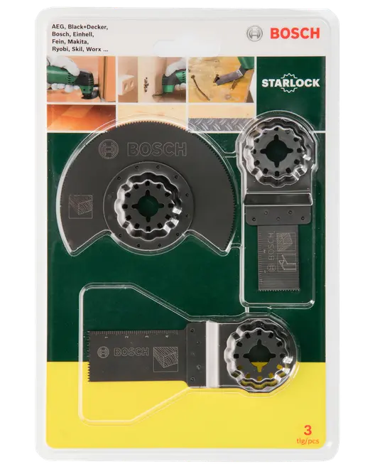 Multimaskinetilbehør 3 dele