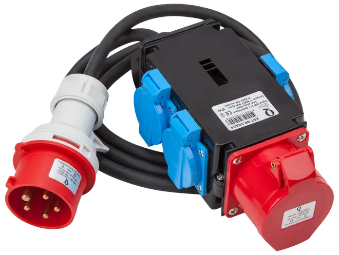 CEE forgrenerboks 400 V / 230 V