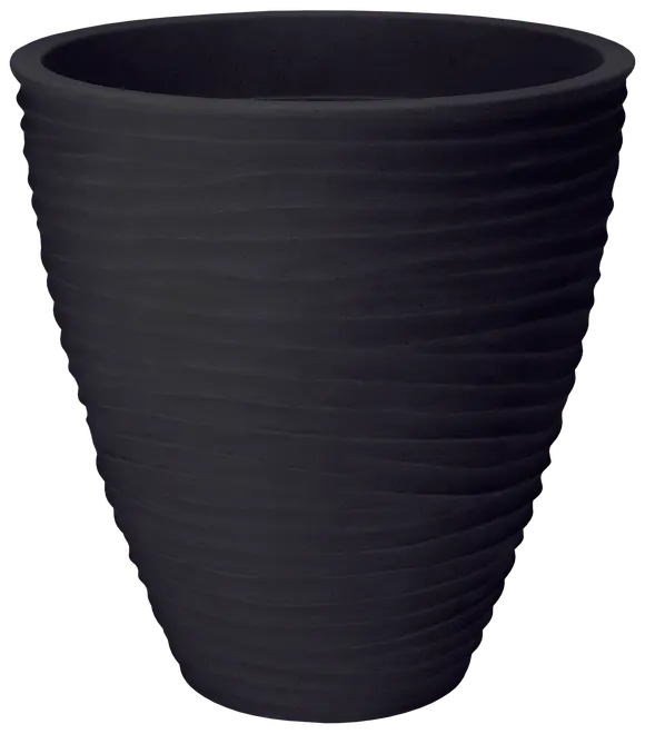 Krukke riflet Ø40 x H. 42 cm