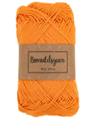 Bomullsgarn 50 g ljus orange
