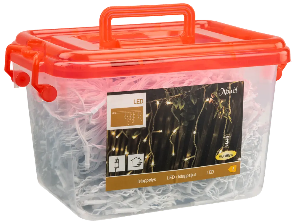 Istappsslinga 400 LED varmvit 