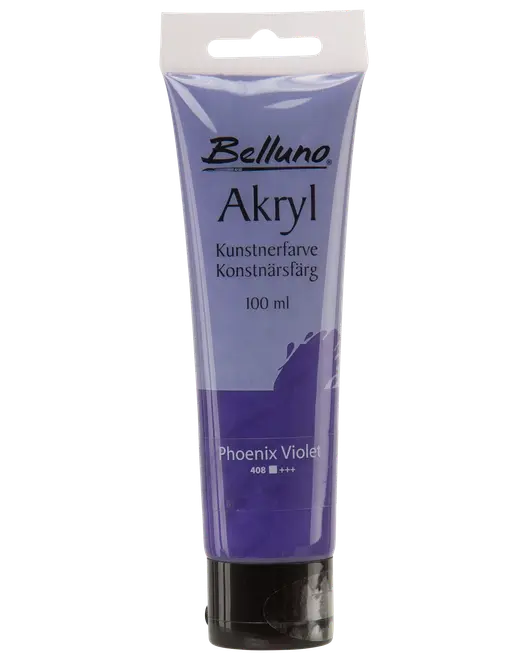 Akrylfarve 100 ml Phoenix violet