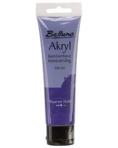 Belluno Akrylfarve 100 ml Phoenix violet