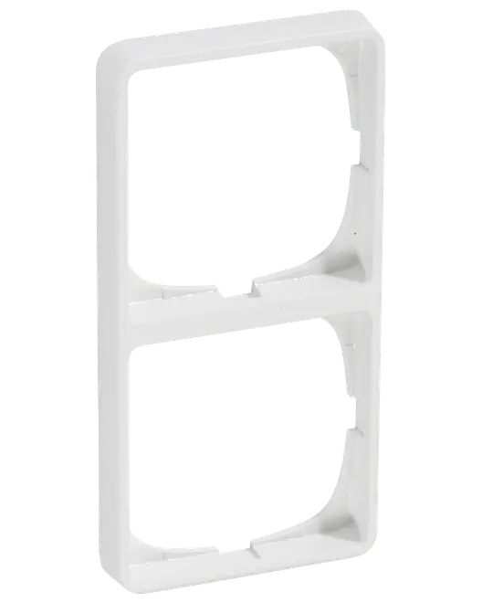 LK FUGA Ramme BASELINE 50 2 x 1 modul - hvid