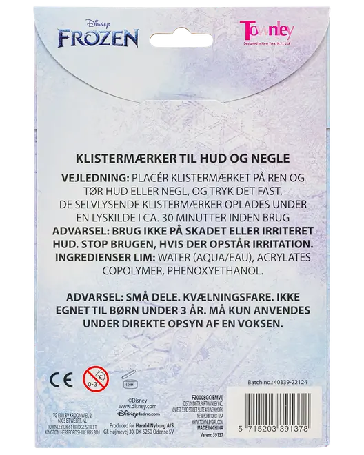 Klistermærker til hud og negle