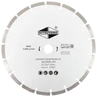 Mitsutomo Diamantkapskiva Ø230 mm - uni