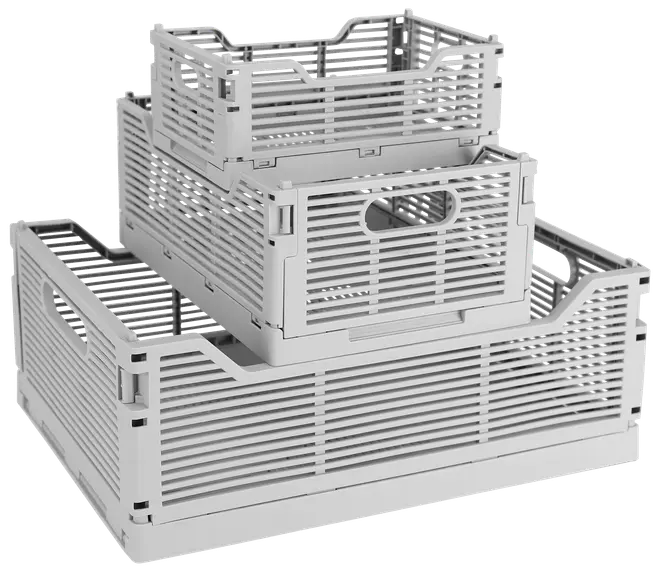 SJÖBO Foldekasse - grå