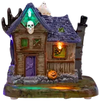 Halloween landskap - litet hus