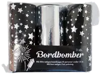 Bordbombe 10 cm - assorterede farver