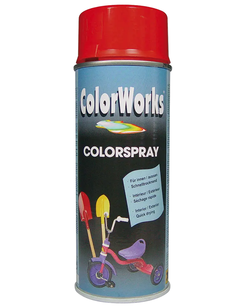 ColorWorks Spraymaling - rød