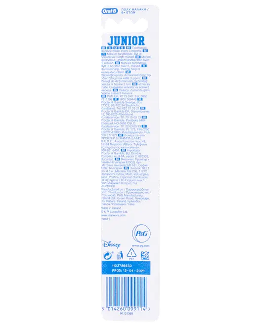 Oral-B Tandbørste junior - Star Wars