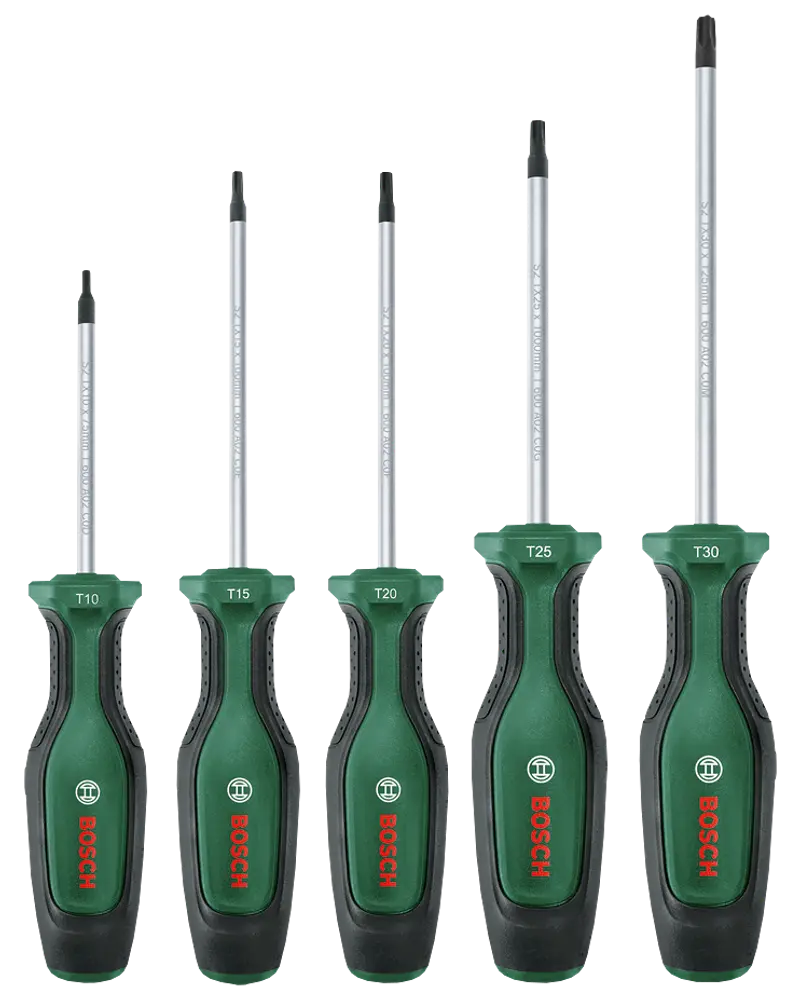 Bosch Skruvmejselsats Torx - 5 st