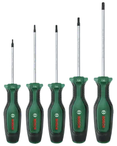 Bosch Skruvmejselsats Torx - 5 st