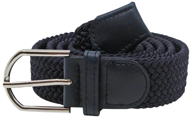 Bälte med stretch - blå storlek XL