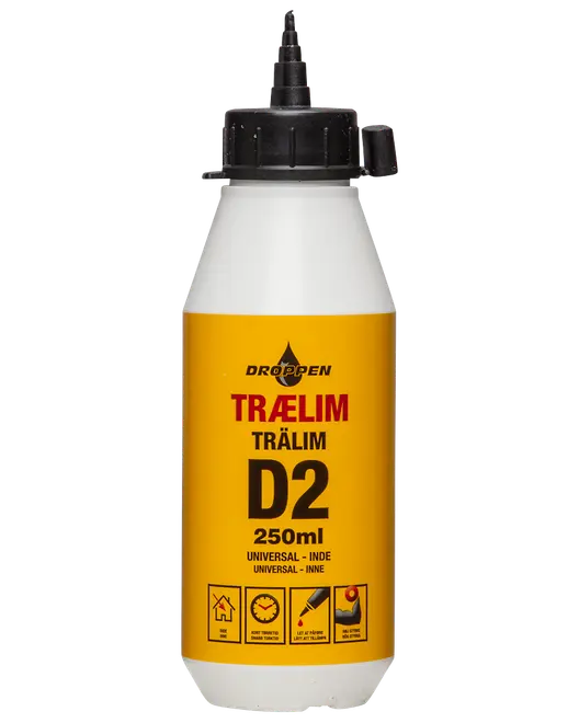 Droppen Trælim D2 inde 250 ml