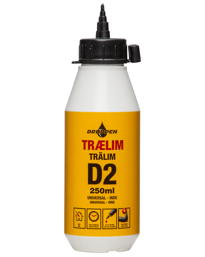 Droppen Trælim D2 inde 250 ml