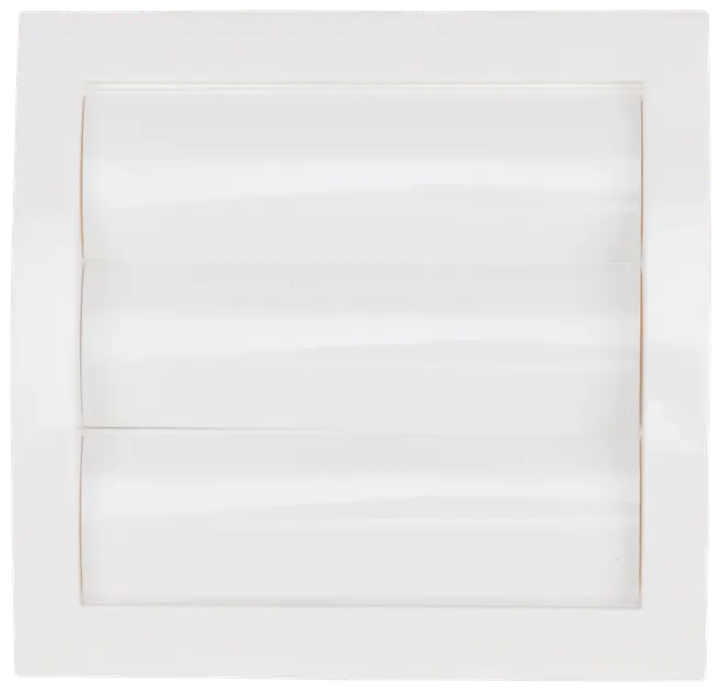 Lamellventil fyrkant - passar Ø100 mm