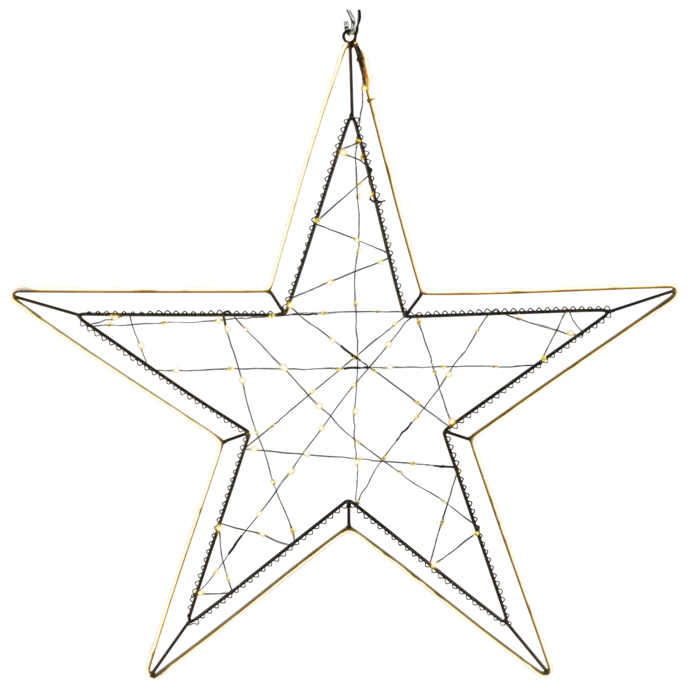Stjärna 62x59 cm - 80 LED