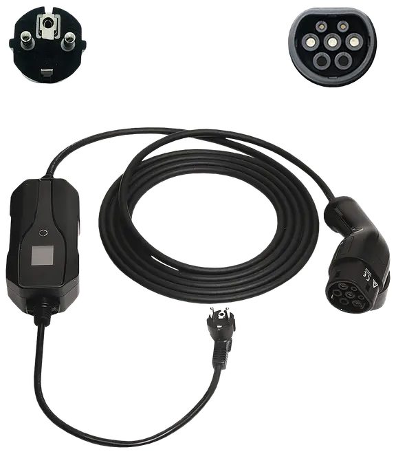 SINOX Ladekabel til elbil - bærbar 6A 5M