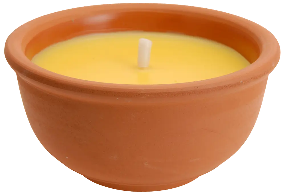Citronella myggljus terracotta