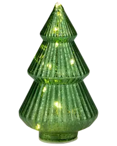 Julgran glas LED 15 cm