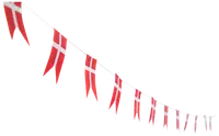 Flagguirlander 4 stk. 2 m