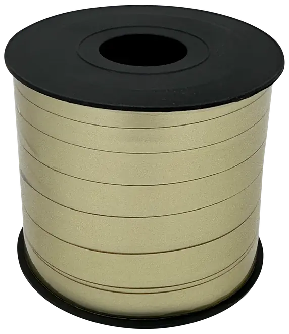Gavebånd 1 cm x 50 m guld