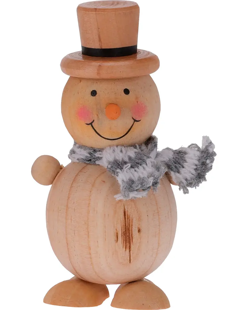Julfigur i trä 11-14 cm