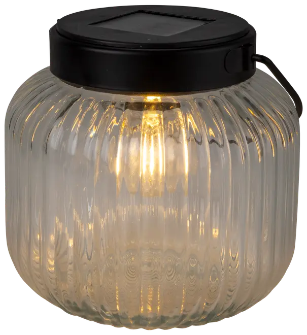 Sartano Solcelle lanterne glas Ø13 cm