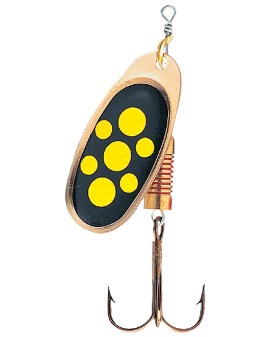 D.A.M. spinnare nr 2 4 g Black/Yellow