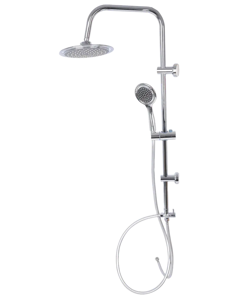 Brusestangsæt med 2 brusere - Rund