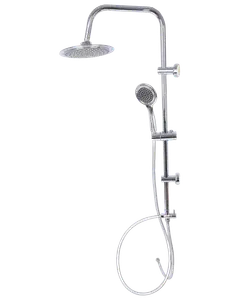 Brusestangsæt med 2 brusere - Rund