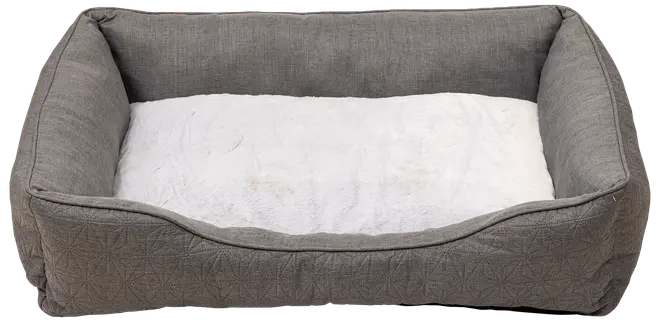 Hundsäng grå 75x58 cm