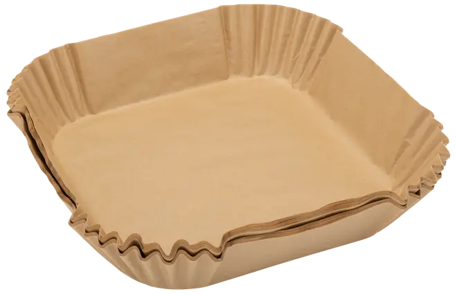 Pappersform för Airfryer 16 x 16 cm 50 st.