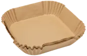 Papirform til airfryer 16 x 16 cm 50 stk.