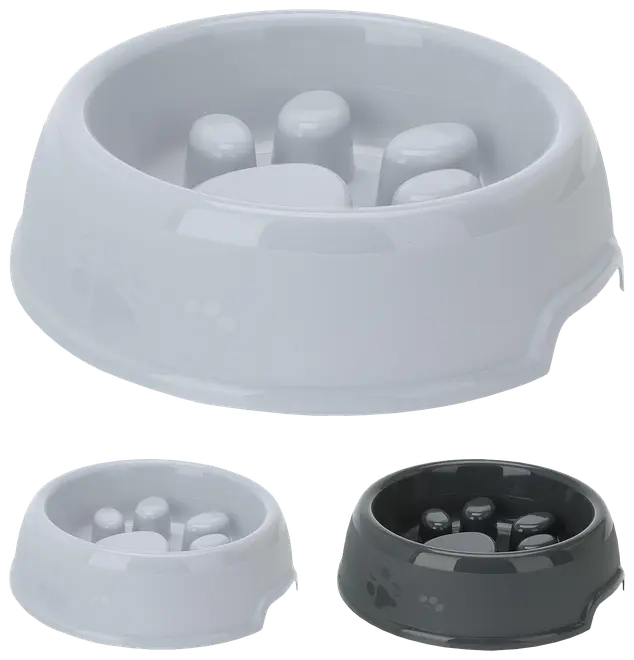 Slow feeder foderskål 0,85 L - assorterede farver