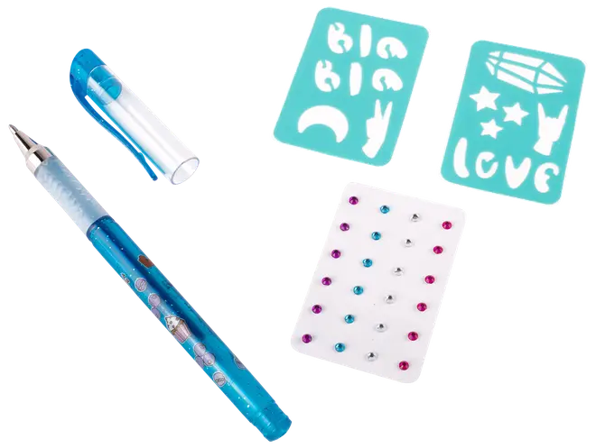 CREATEit Tattoo-pen og tilbehør - assorterede sæt