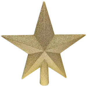 Toppstjärna guld - 20 cm 