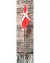 Flagstang justérbar 108-192 cm - Forkromet stål