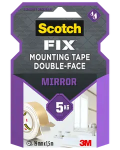 Scotch-FIX™ Dobbeltklæbende Spejl 19 mm x 1,5 meter
